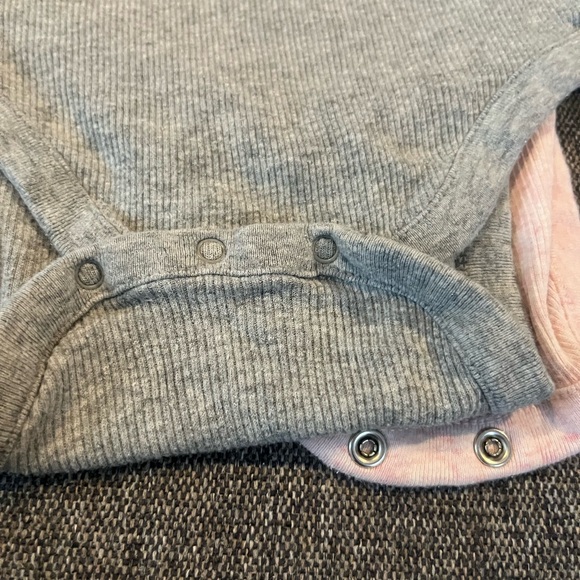 Ribbed Tank Tops - White, Gray, Pink - Picture 4 of 7